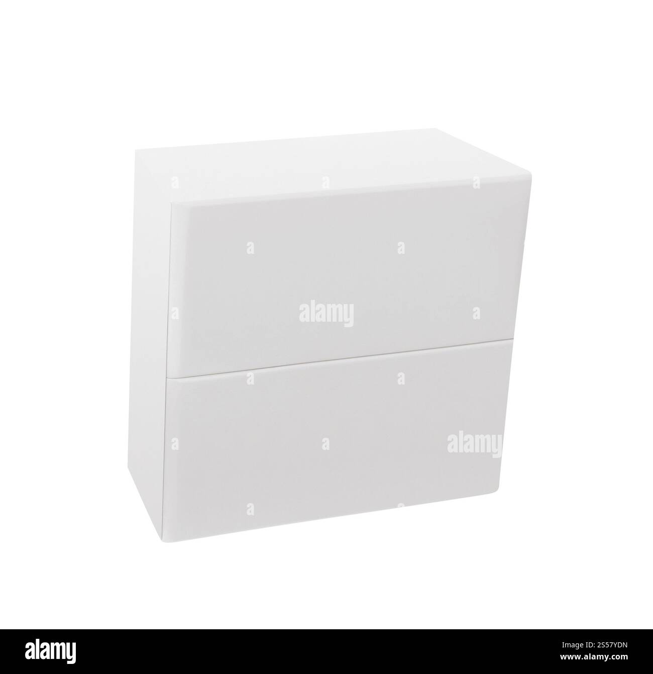 portes en bois blanc de placard moderne Banque D'Images