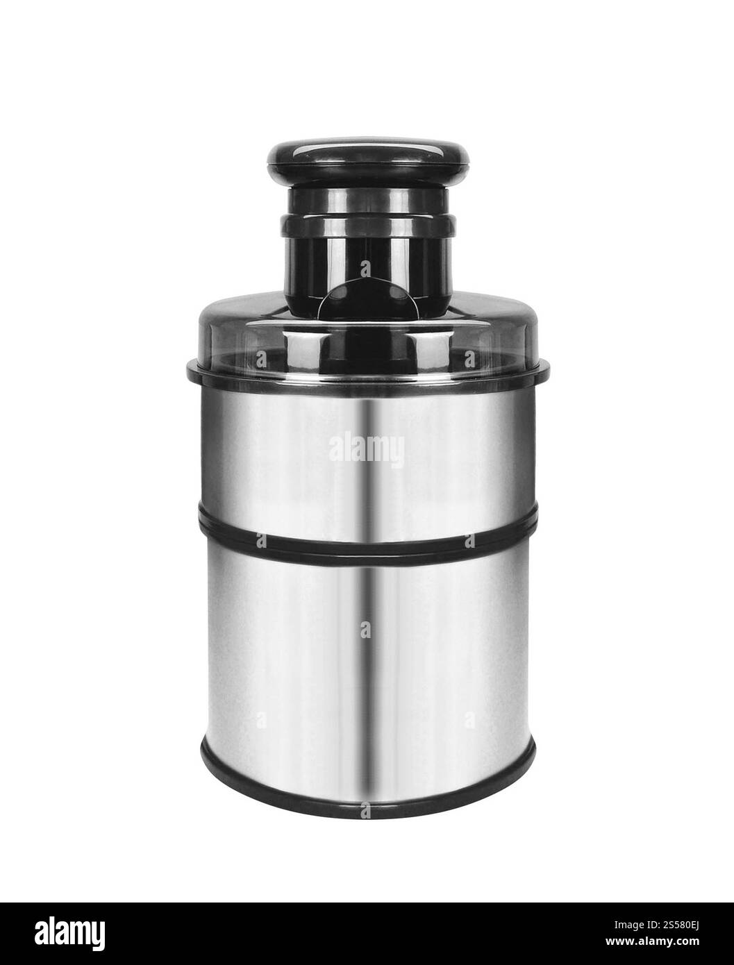 Extracteur de jus moderne sur fond blanc. Extracteur de jus moderne Banque D'Images