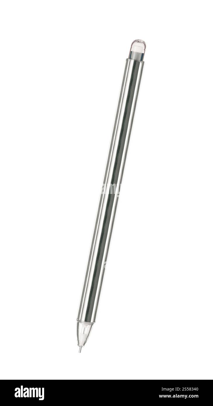 Stylo isolé sur fond blanc. Stylo isolé sur blanc Banque D'Images