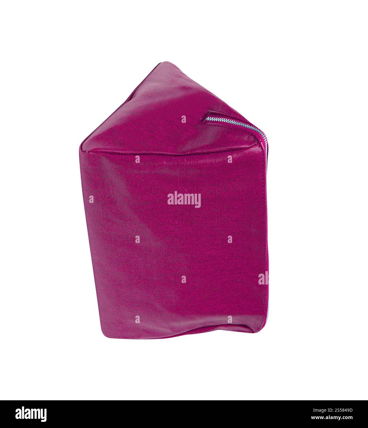 Triangle Wallet sur fond blanc Banque D'Images