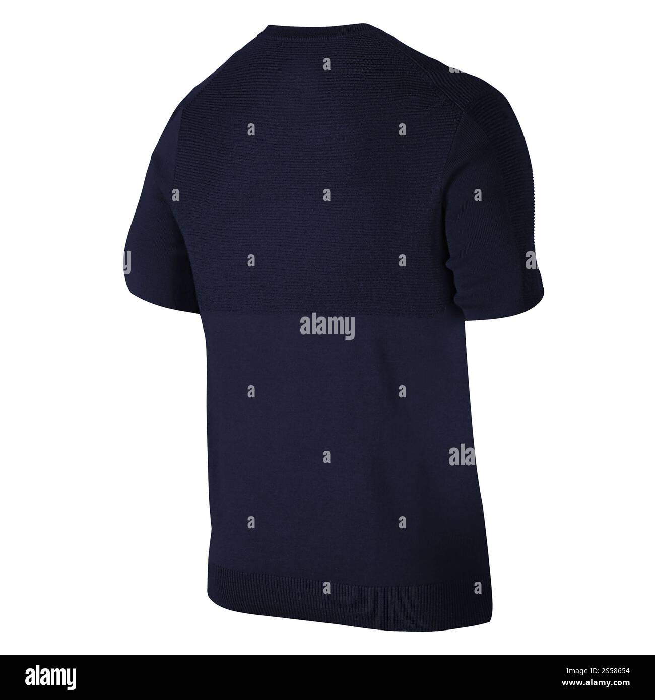 Tshirt bleu foncé Banque D'Images