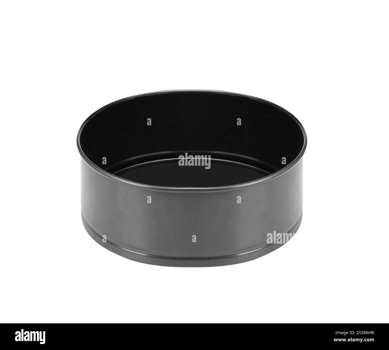 can ouvert isolé Banque D'Images