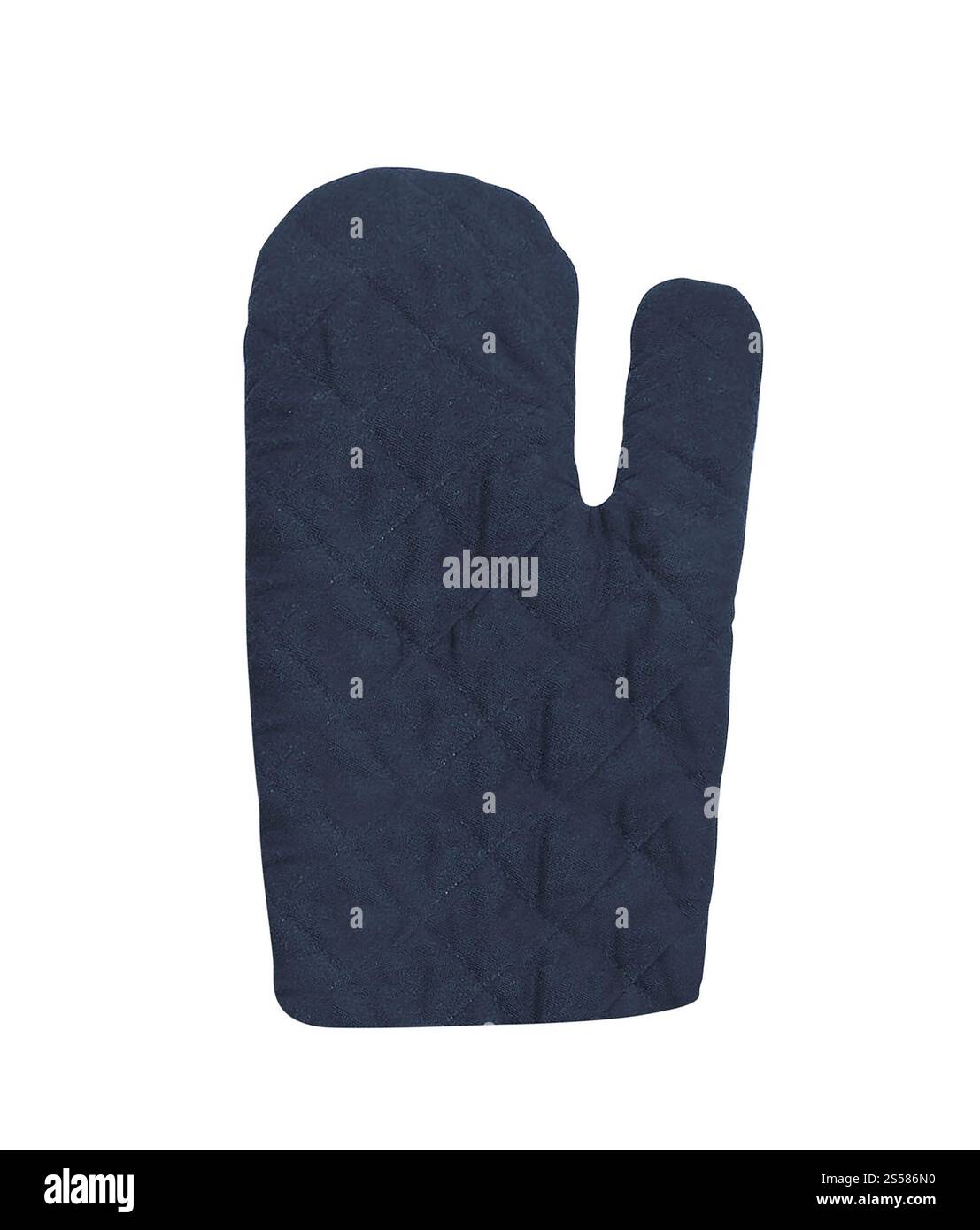 mitaine de protection thermique isolée sur fond blanc Banque D'Images