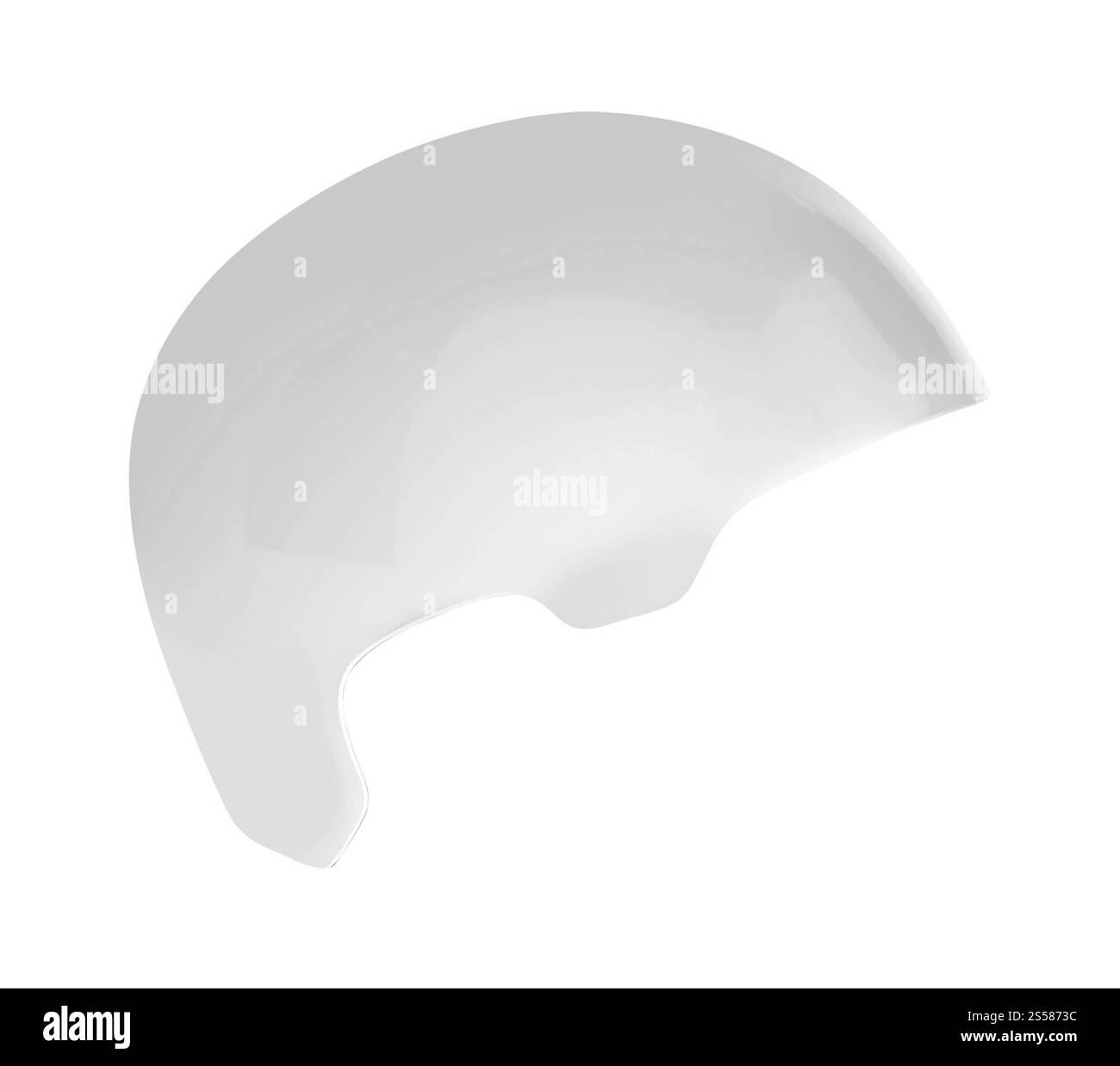 Casque de vélo isolé Banque D'Images