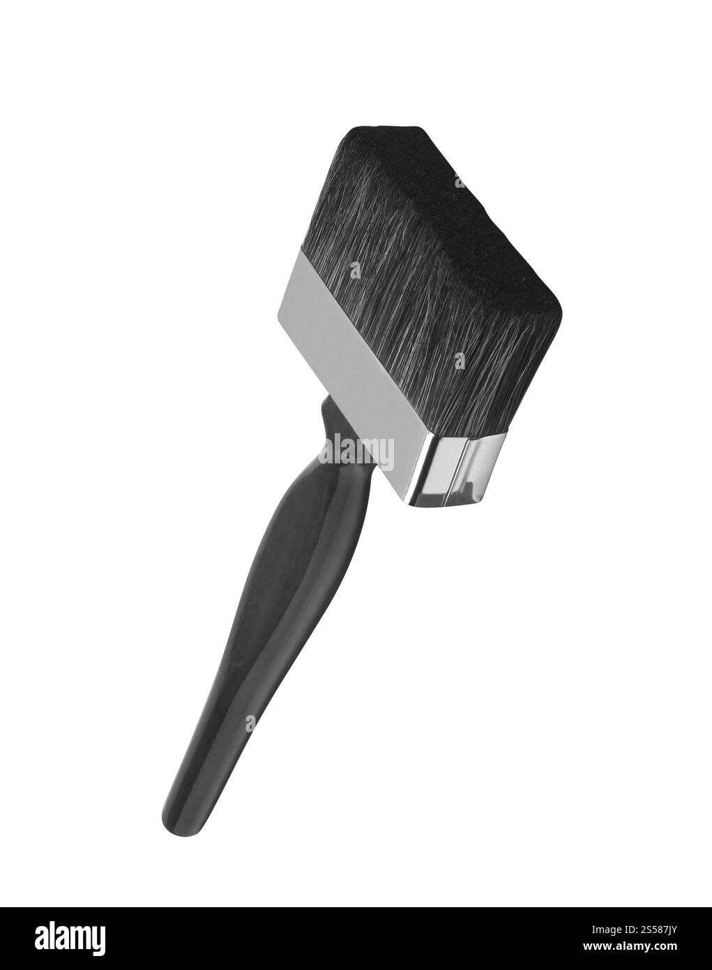 Paintbrush isolated on white Banque D'Images