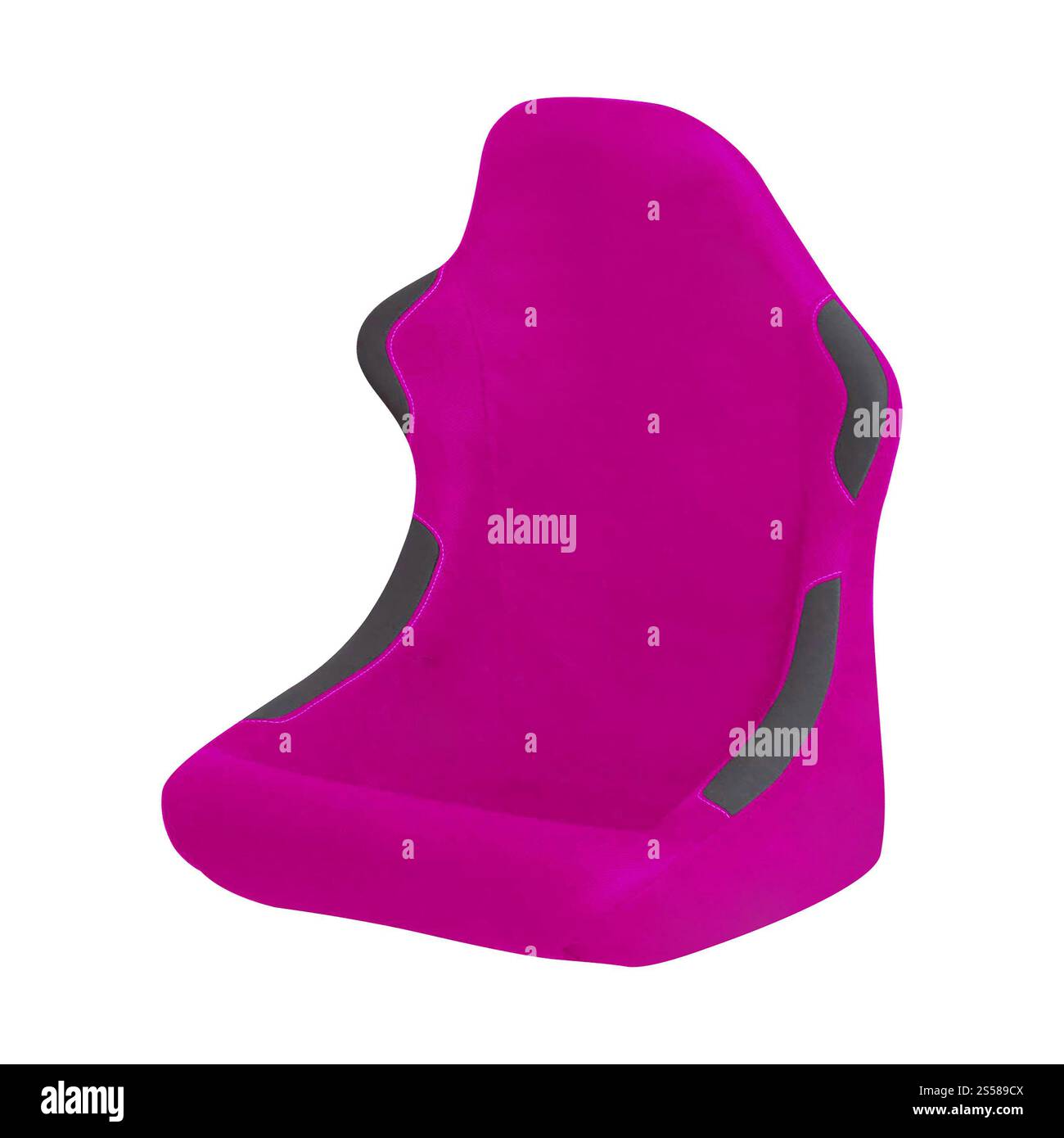 chaise isolée sur blanc Banque D'Images