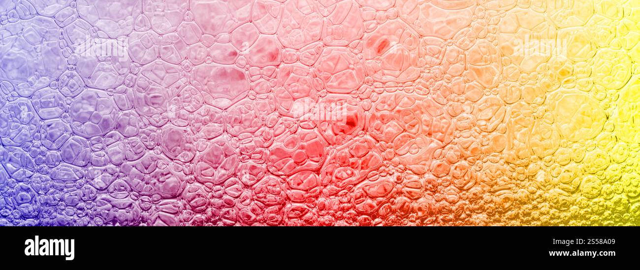 Bulles de couleur arc-en-ciel Banque D'Images