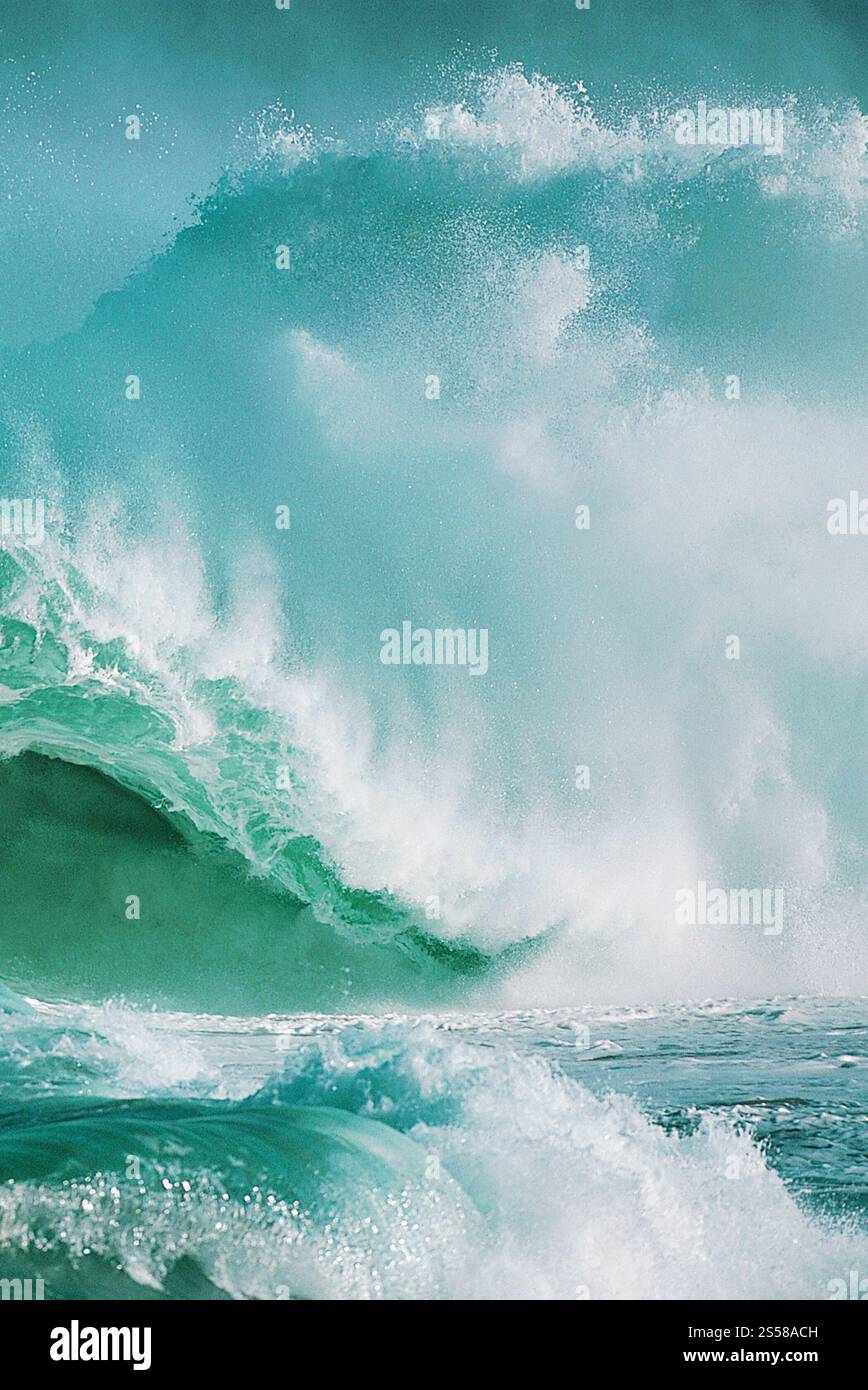 Belle Ocean Wave Banque D'Images
