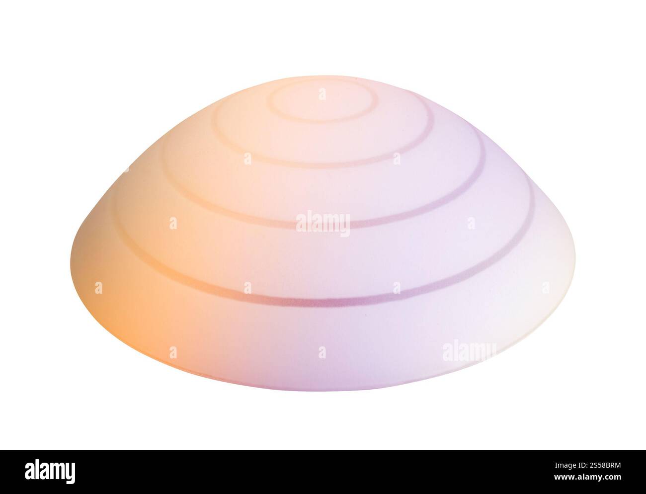 lampe lumineuse isolée sur blanc Banque D'Images