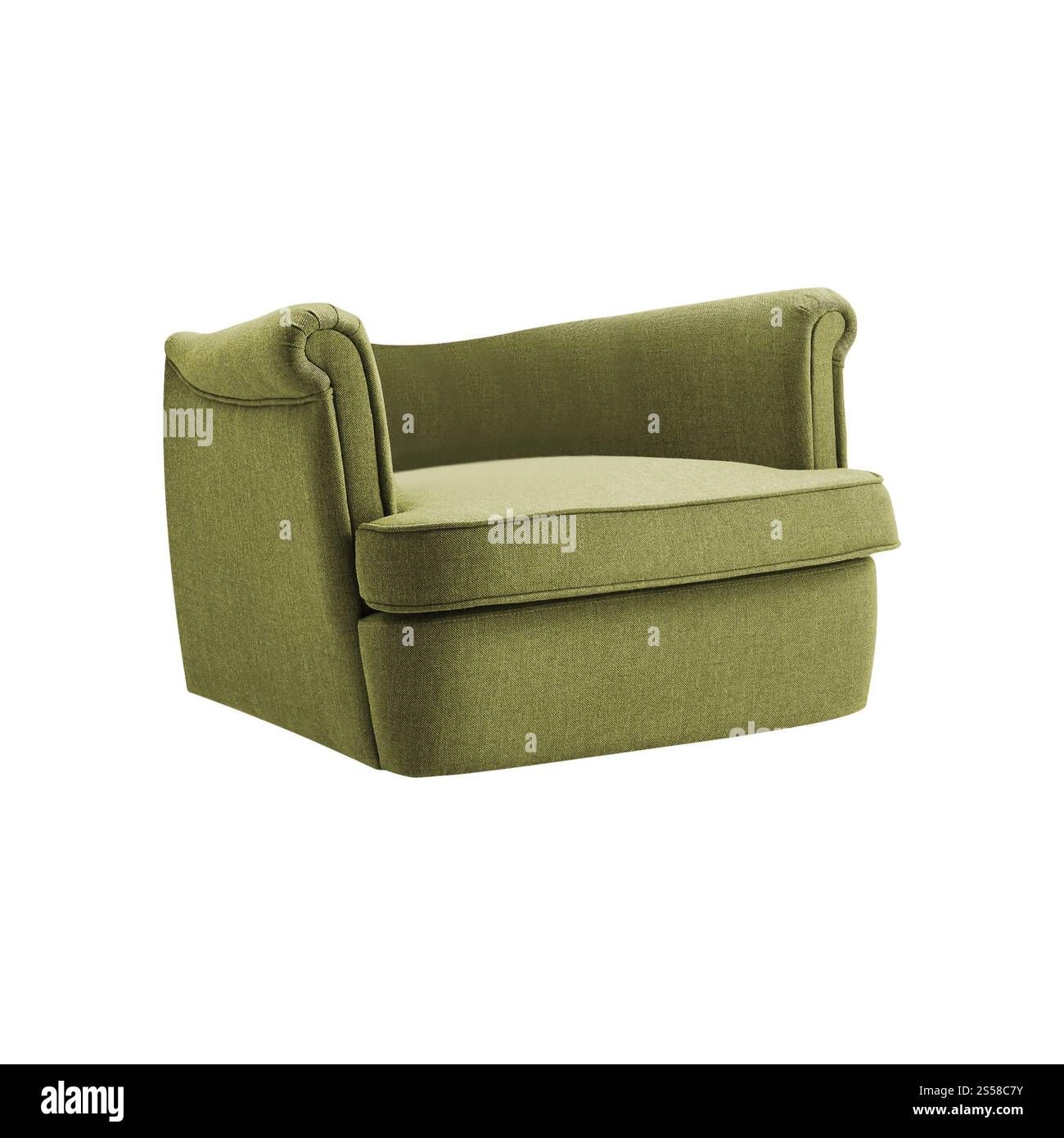 fauteuil moderne isolé Banque D'Images