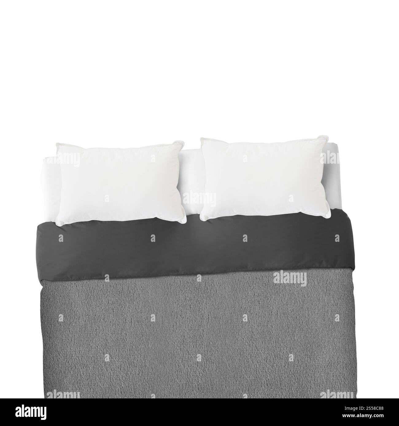 Draps et oreillers Banque D'Images