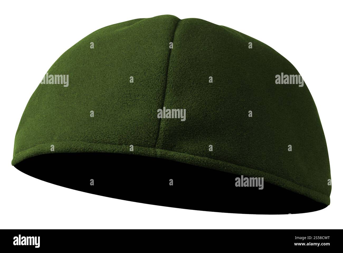 Casquette de chasse verte Banque D'Images