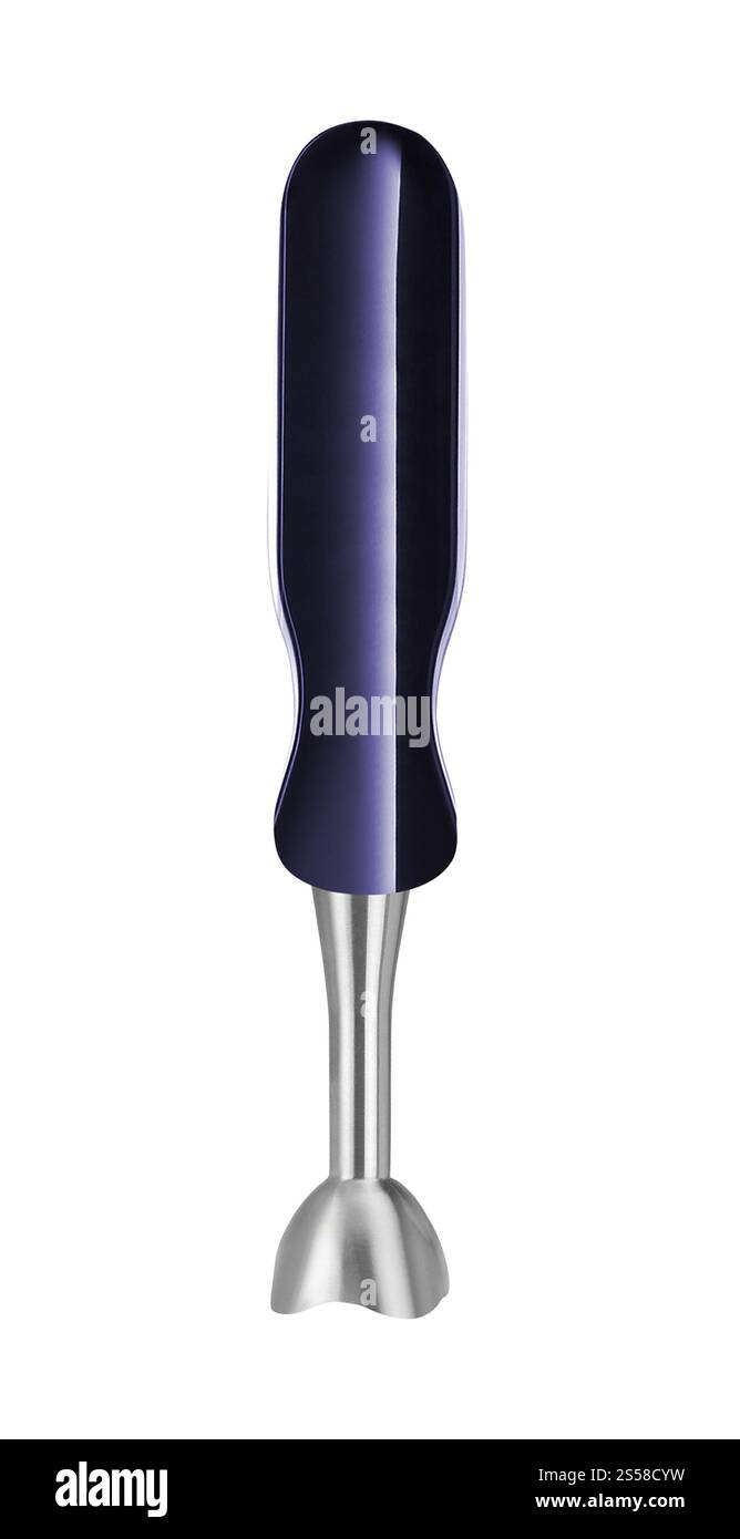 mixeur plongeant violet Banque D'Images