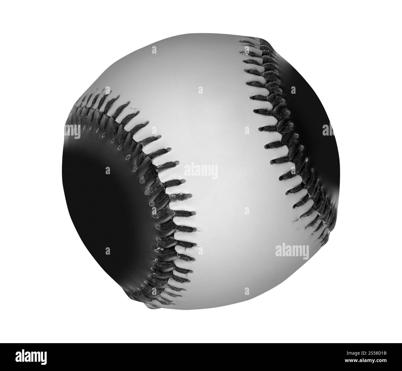 Balle de baseball isolated Banque D'Images