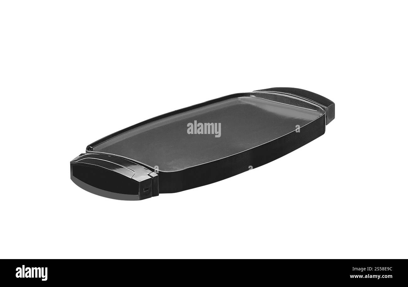 Vider la plaque de cuisson isolée Banque D'Images