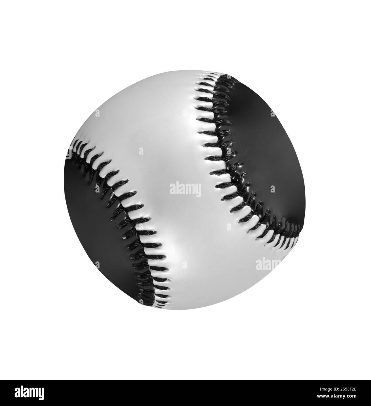 Balle de baseball isolated Banque D'Images