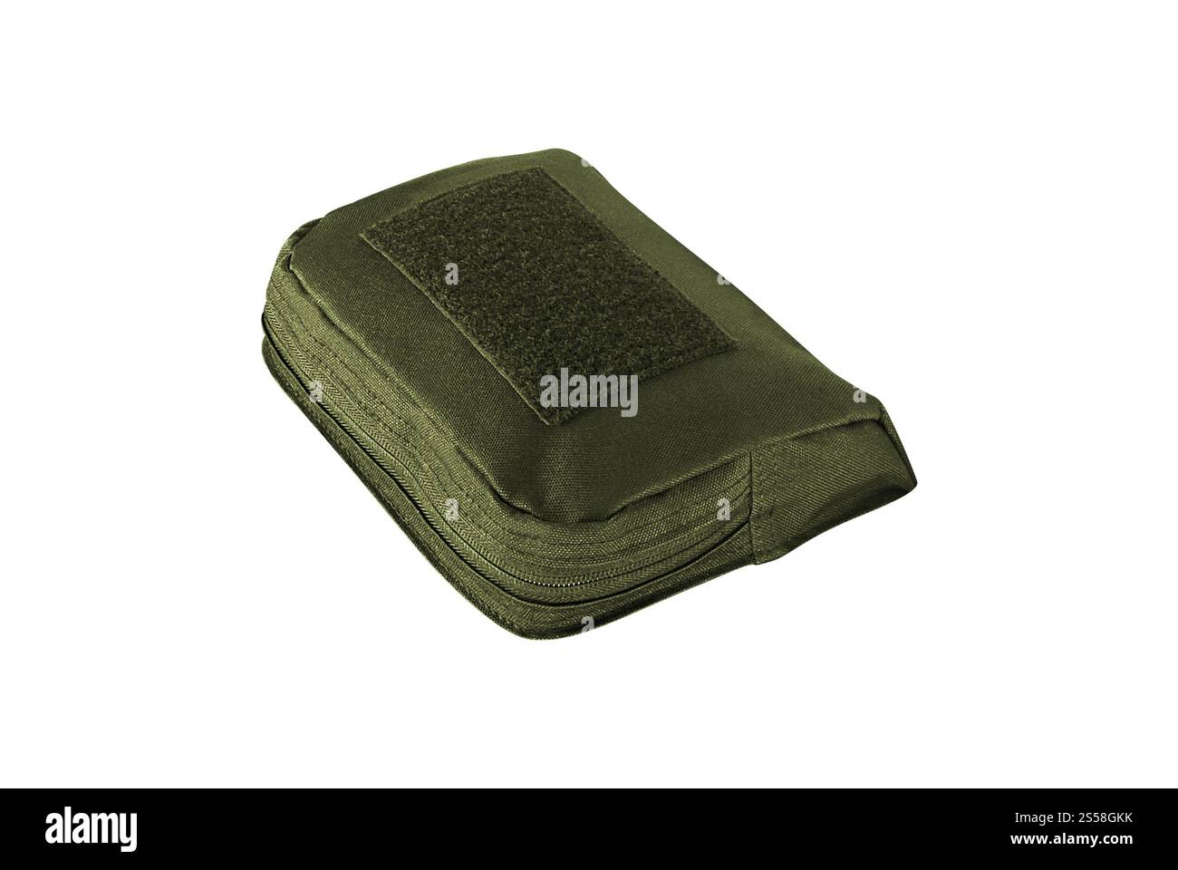 un sac à dos isolé sur blanc Banque D'Images