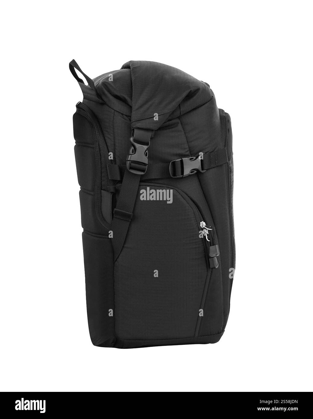 Sac à dos isolé sur un fond blanc. Sac à dos isolé sur blanc Banque D'Images