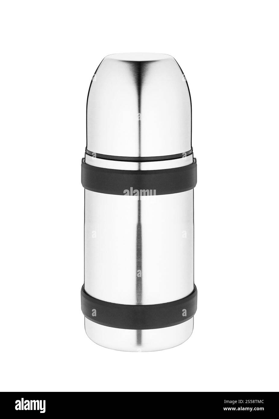 petite bouteille thermo isolée sur fond blanc. petite bouteille thermo isolée sur blanc Banque D'Images petite bouteille thermo isolée sur fond blanc. petite bouteille thermo isolée sur blanc Banque D'Images