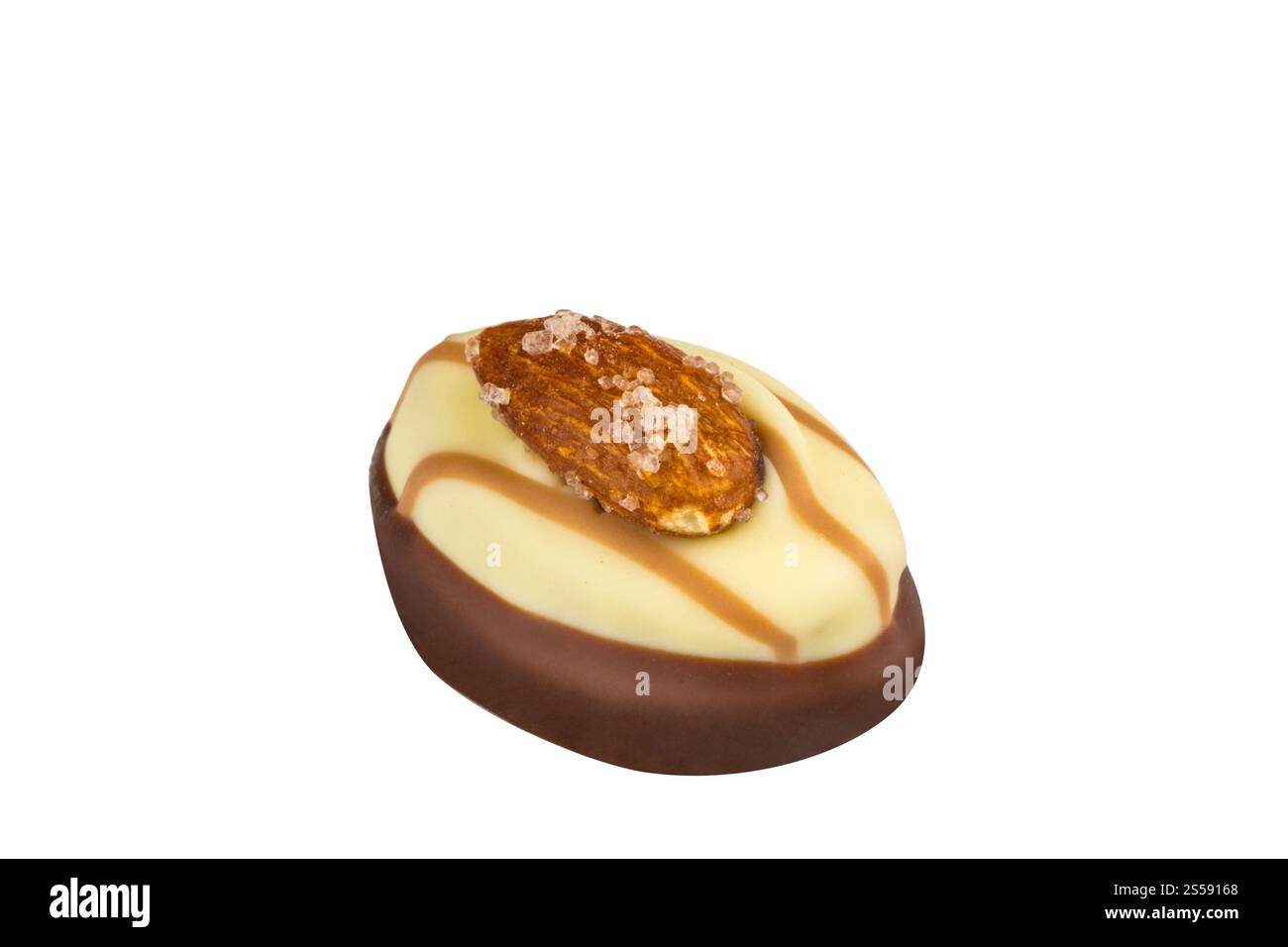 Bouillon de chocolat sur fond blanc. Bouillon de chocolat Banque D'Images