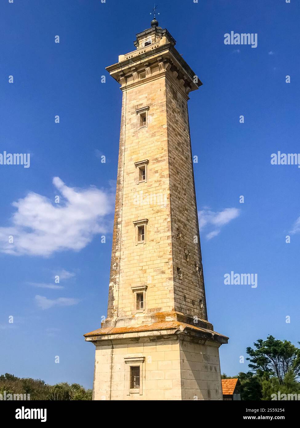 Phare de Saint Georges de Didonne, Charente maritime, France. Phare de Saint Georges de Didonne, France Banque D'Images