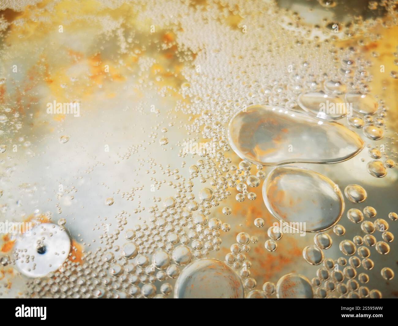 eau minérale de luhacovice spa comme belle texture naturelle Banque D'Images