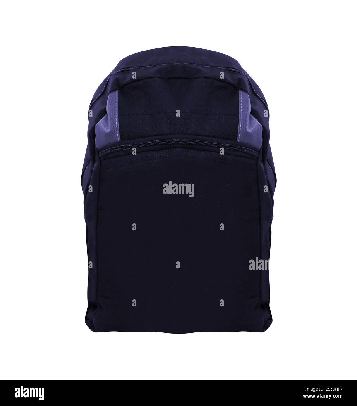 Sac à dos isolé sur fond blanc Banque D'Images