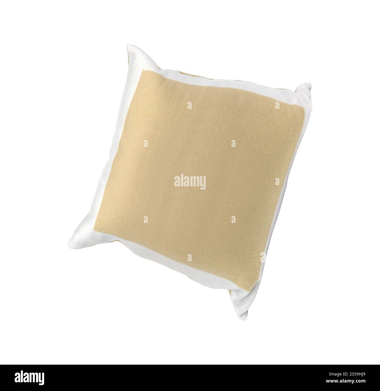 oreiller sur fond blanc Banque D'Images