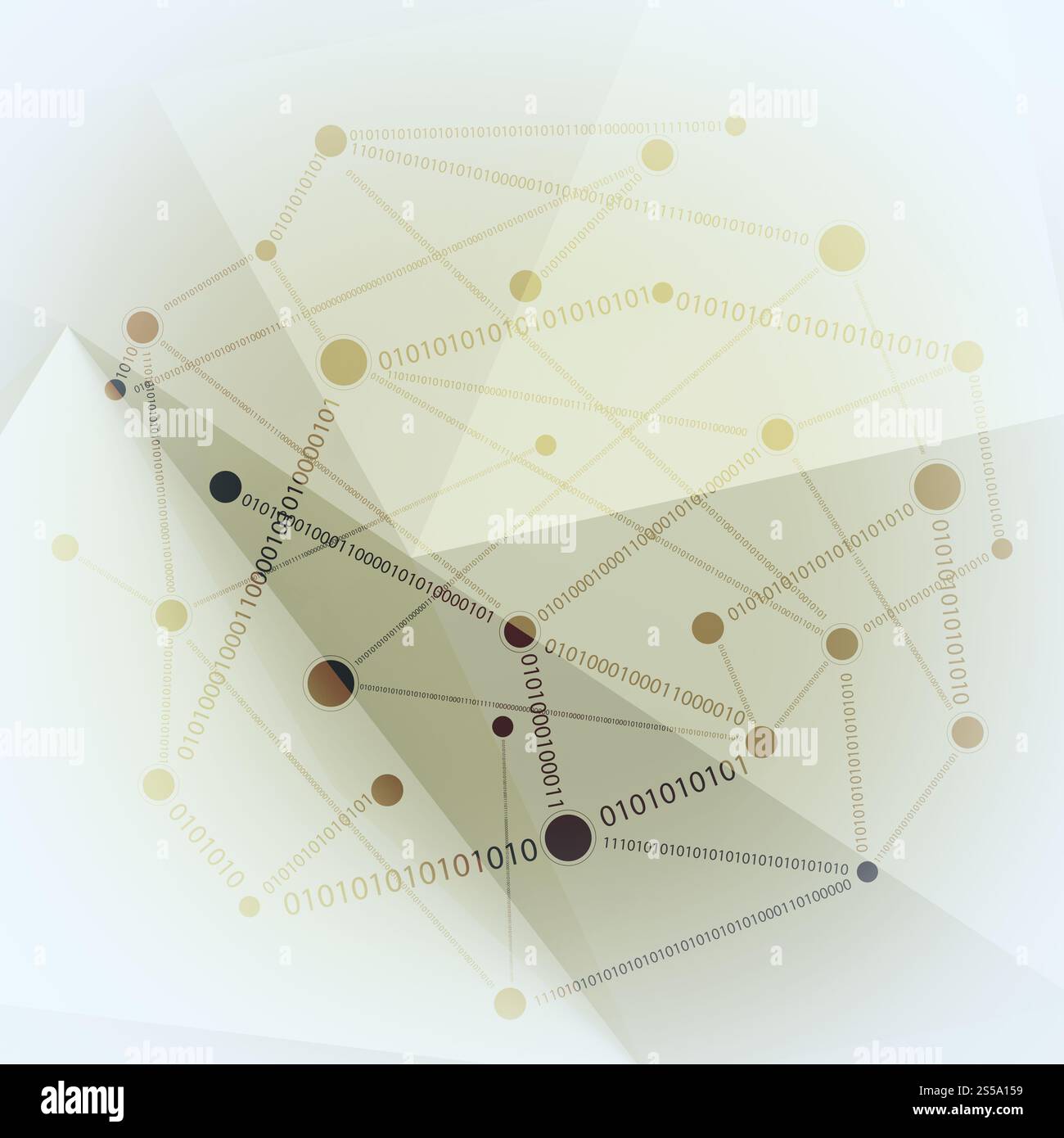 Résumé Contexte géométrique poly bas Banque D'Images