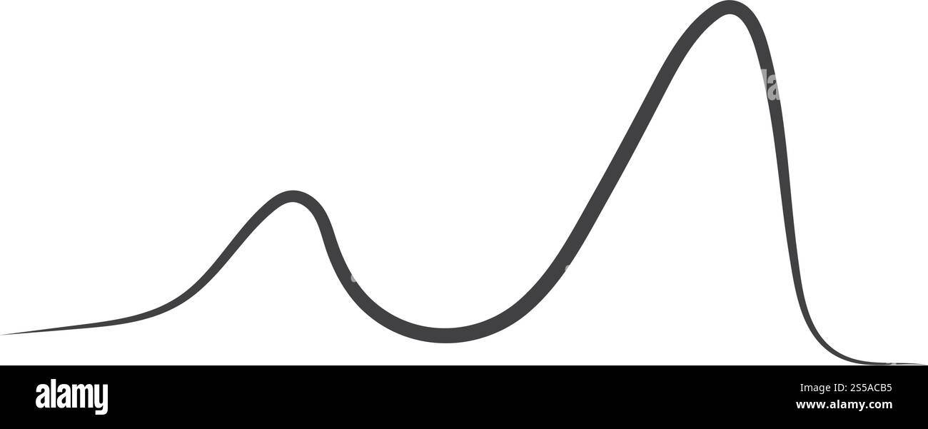 Sound Wave modèle vectoriel logo Illustration de Vecteur