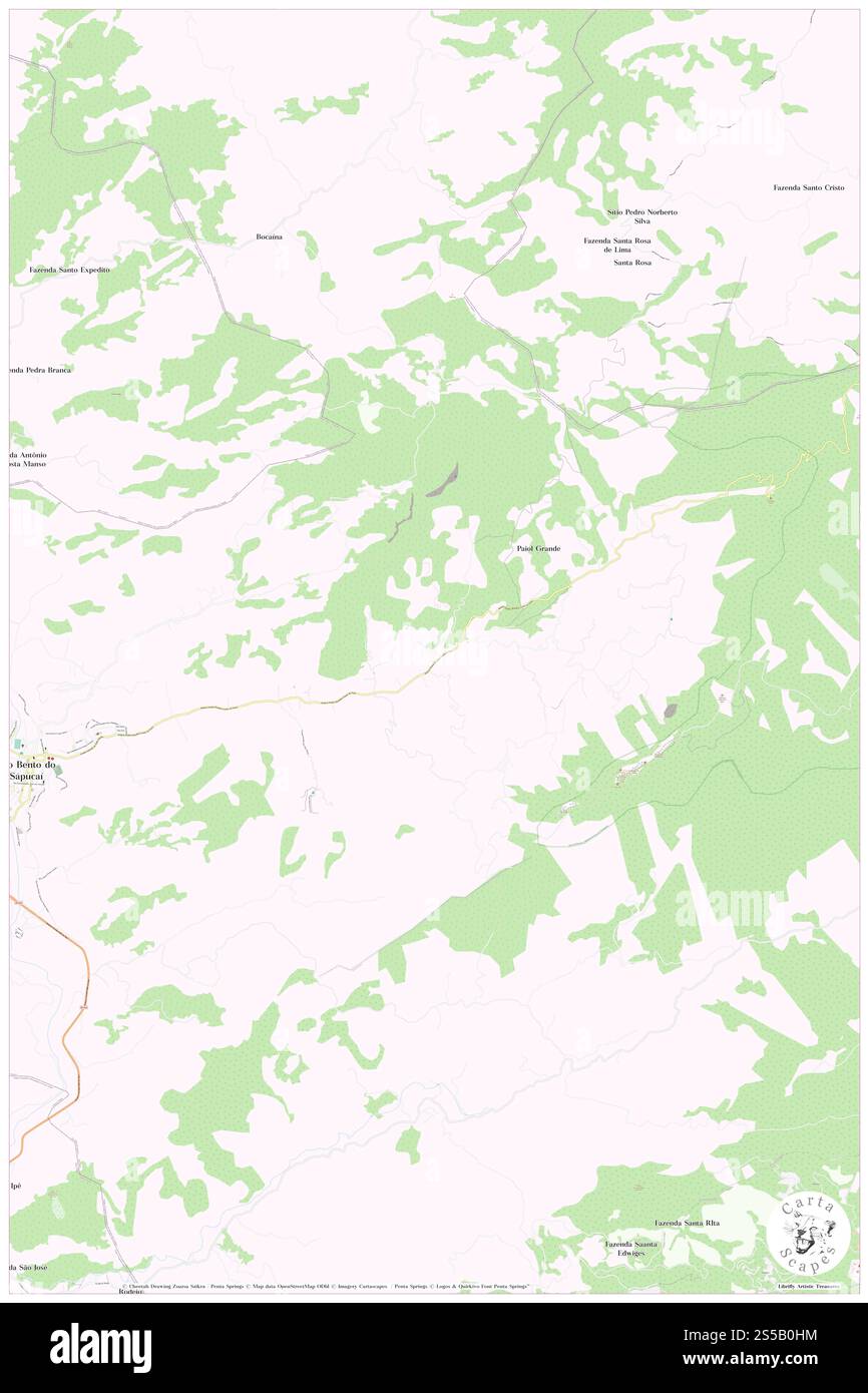 Capela de Sao Sebastiao, São Bento do Sapucaí, BR, Brazil, São Paulo, S 22 40' 31'', S 45 41' 4'', map, Carthascapes carte publiée en 2024. Explorez Cartascapes, une carte qui révèle la diversité des paysages, des cultures et des écosystèmes de la Terre. Voyage à travers le temps et l'espace, découvrir l'interconnexion du passé, du présent et de l'avenir de notre planète. Banque D'Images