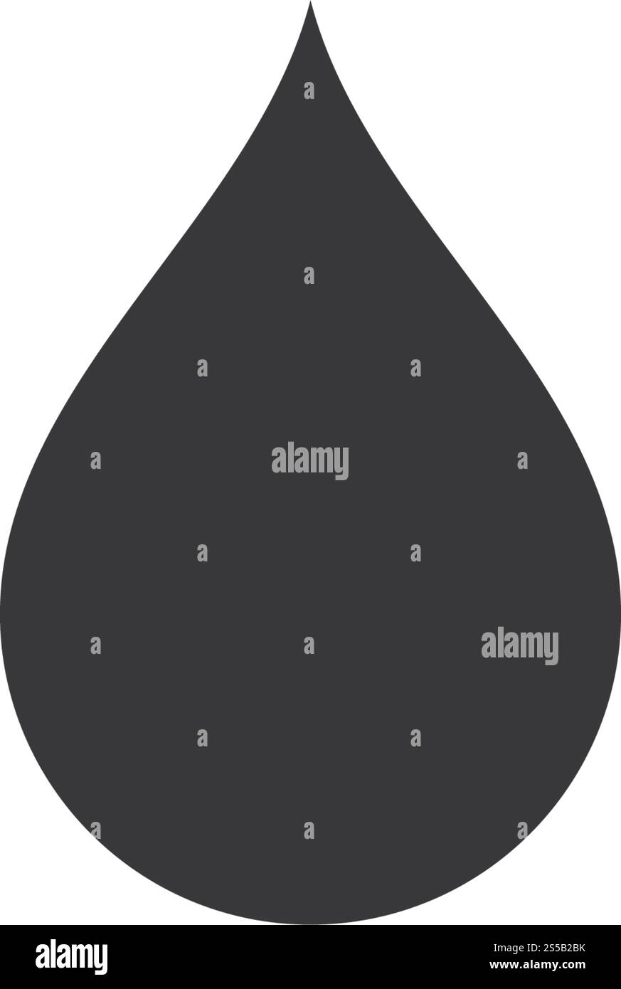 Goutte d'eau Modèle Logo vector illustration design Illustration de Vecteur