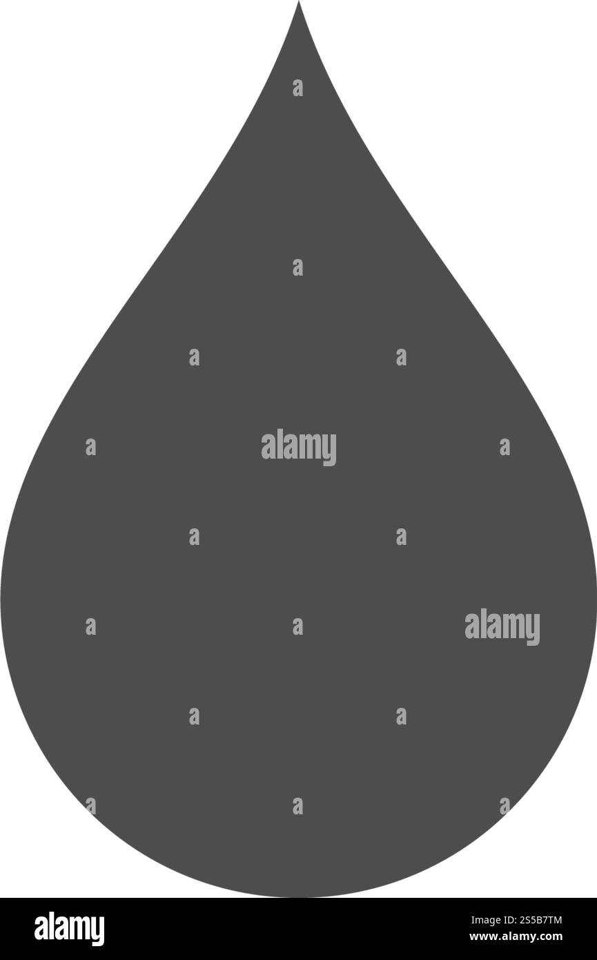 Goutte d'eau Modèle Logo vector illustration design Illustration de Vecteur