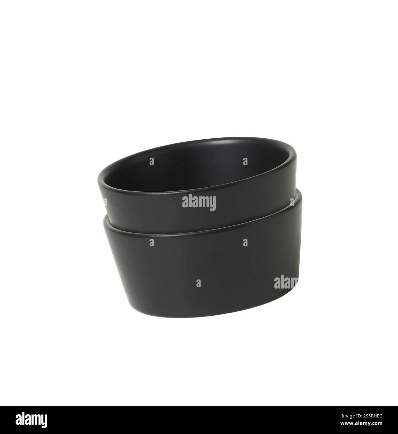 Confitures noires isolées sur blanc Banque D'Images