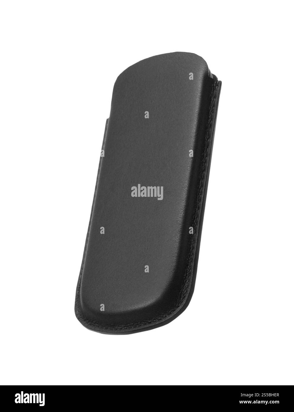 Housse pour téléphone portable isolée sur blanc Banque D'Images