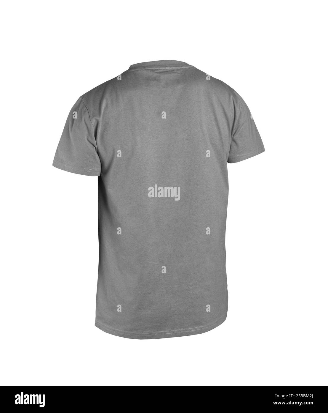 t-shirt homme isolé sur fond blanc gros plan. t-shirt homme isolé sur fond blanc Banque D'Images