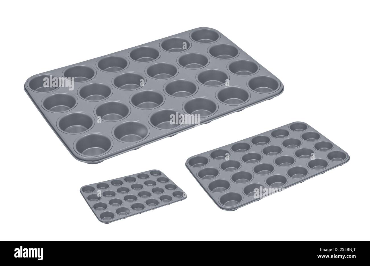 Formes de cuisson isolées sur fond blanc. Formes de cuisson isolées Banque D'Images Formes de cuisson isolées sur fond blanc. Formes de cuisson isolées Banque D'Images