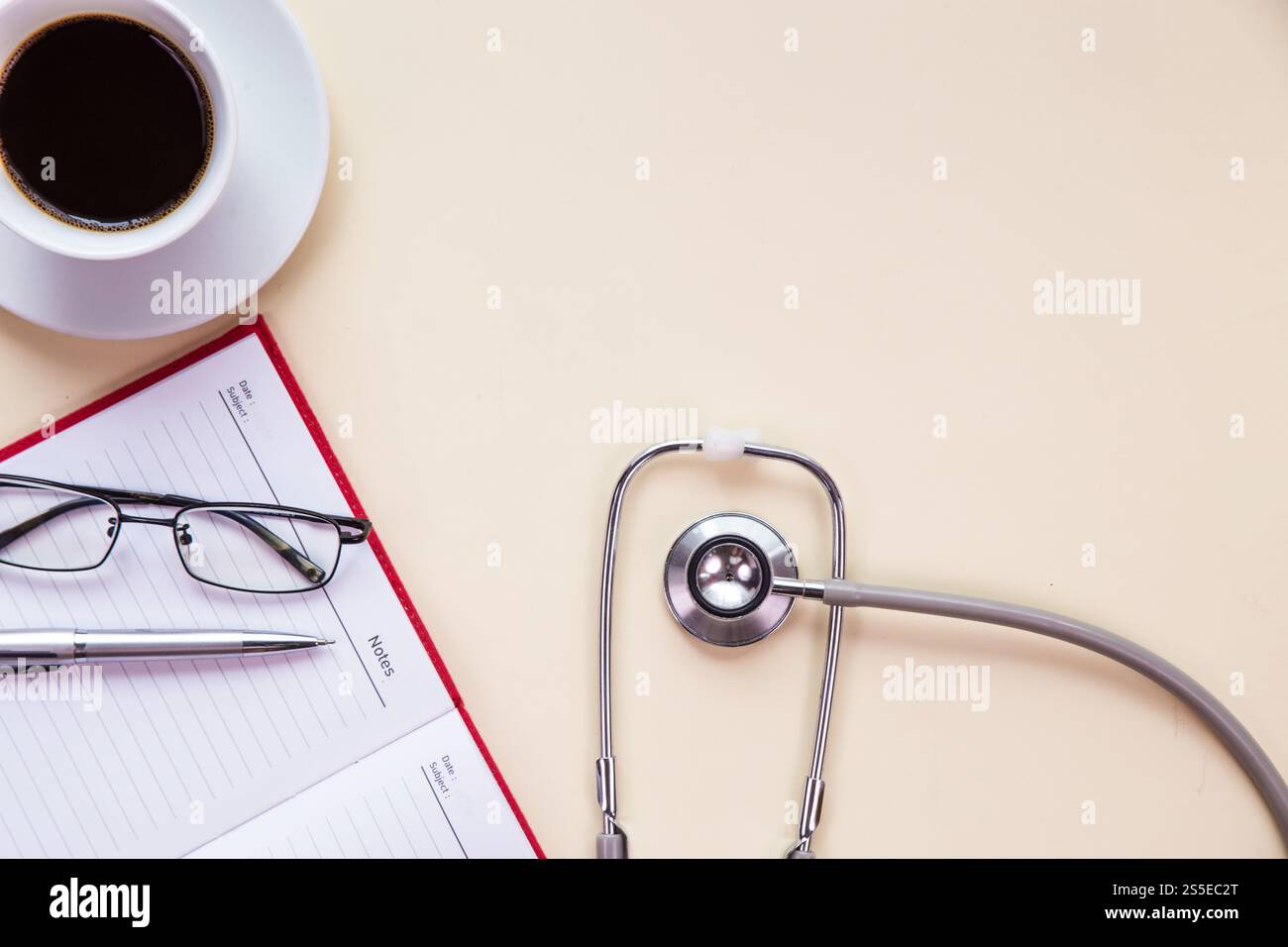 espace de travail vectoriel de vue de dessus Banque D'Images