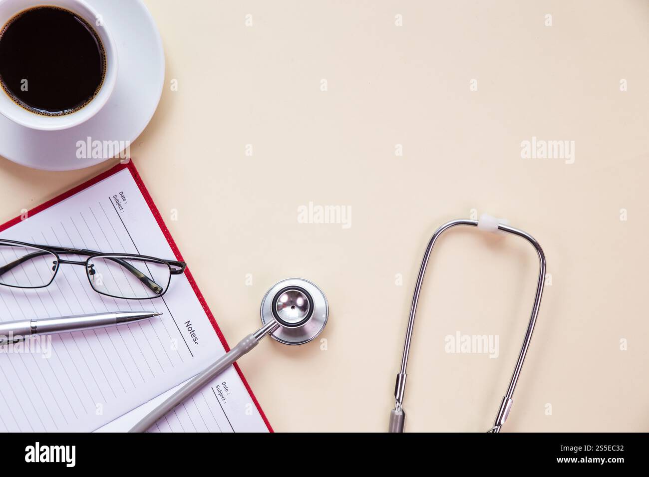 espace de travail vectoriel de vue de dessus Banque D'Images