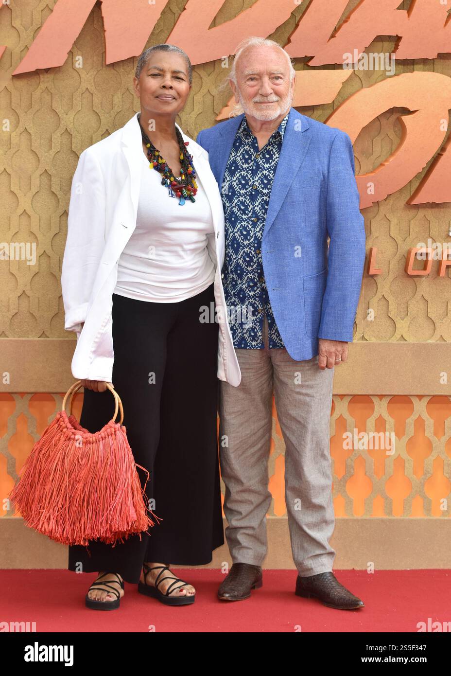 Paul Freeman assiste à la première britannique « Indiana Jones and the Dial of Destiny » au Cineworld Leicester Square à Londres, en Angleterre. ROYAUME-UNI. Lundi 26 juin 2023 Banque D'Images