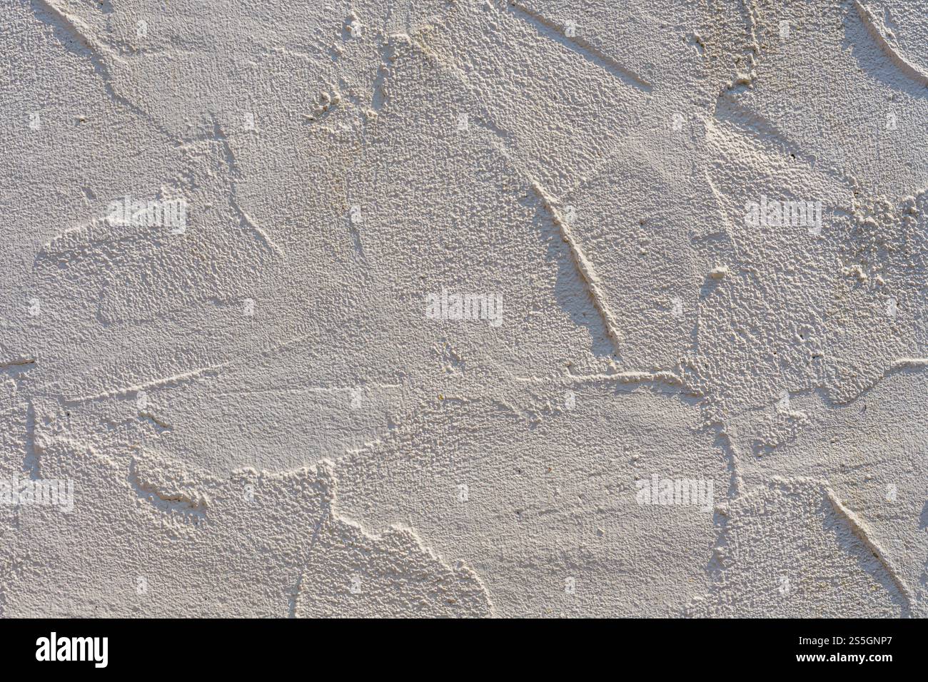 Mur texturé en stuc blanc Banque D'Images
