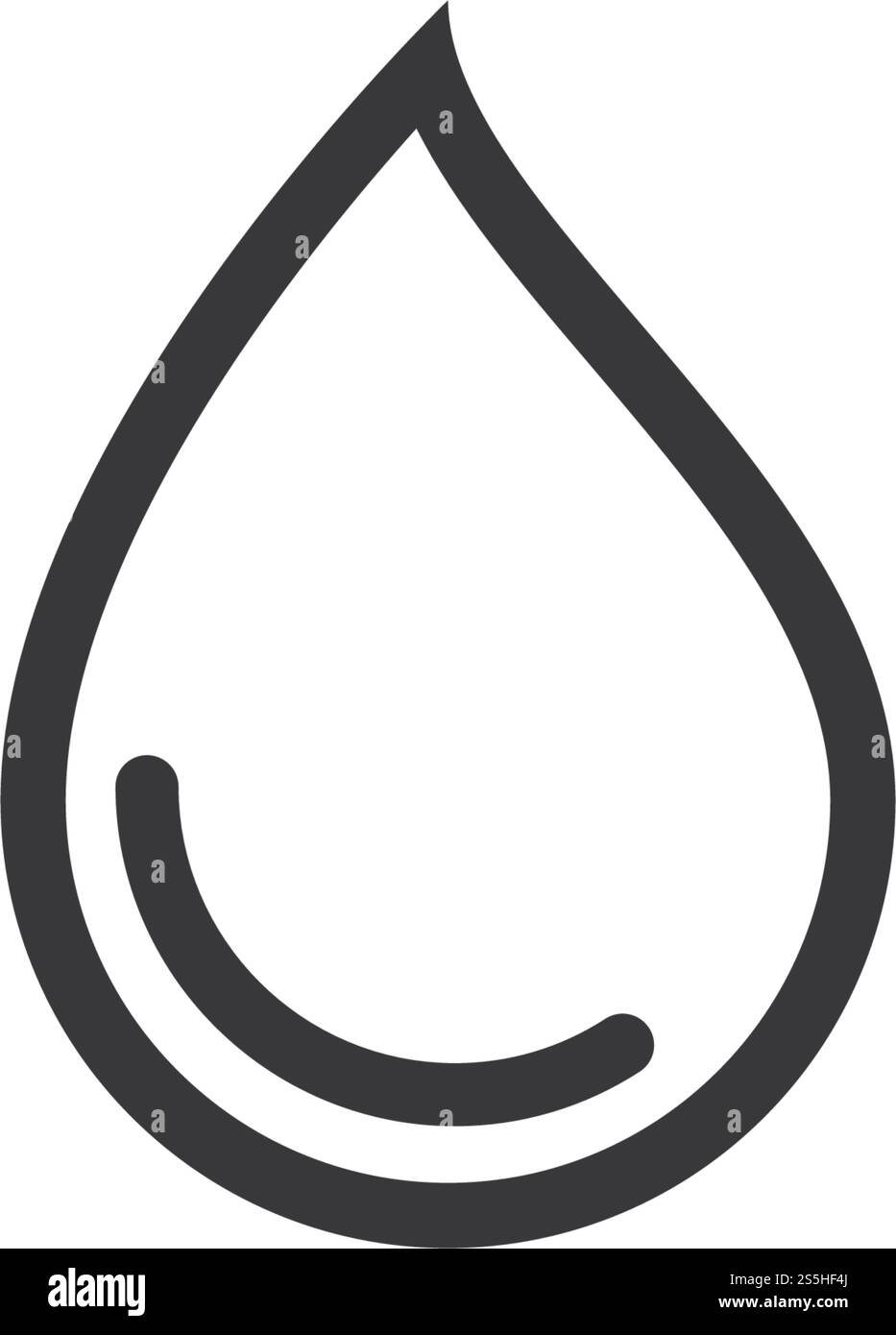 Goutte d'eau Modèle Logo vector illustration design Illustration de Vecteur