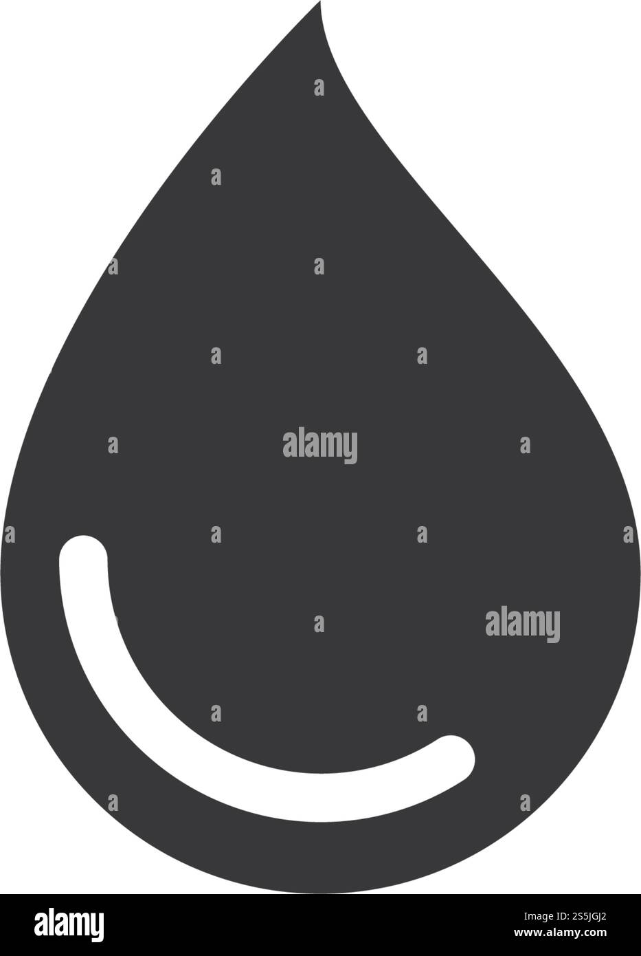 Goutte d'eau Modèle Logo vector illustration design Illustration de Vecteur