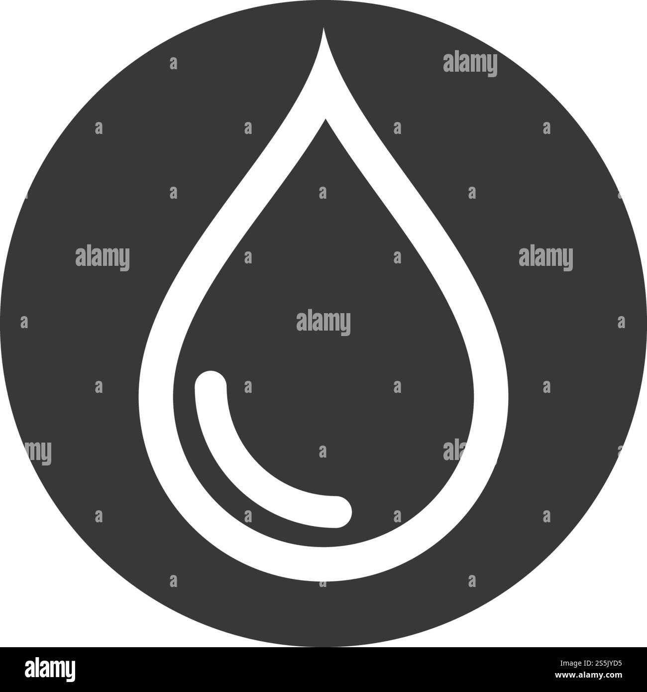 Goutte d'eau Modèle Logo vector illustration design Illustration de Vecteur