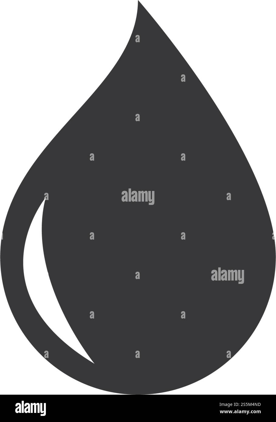 Goutte d'eau Modèle Logo vector illustration design Illustration de Vecteur