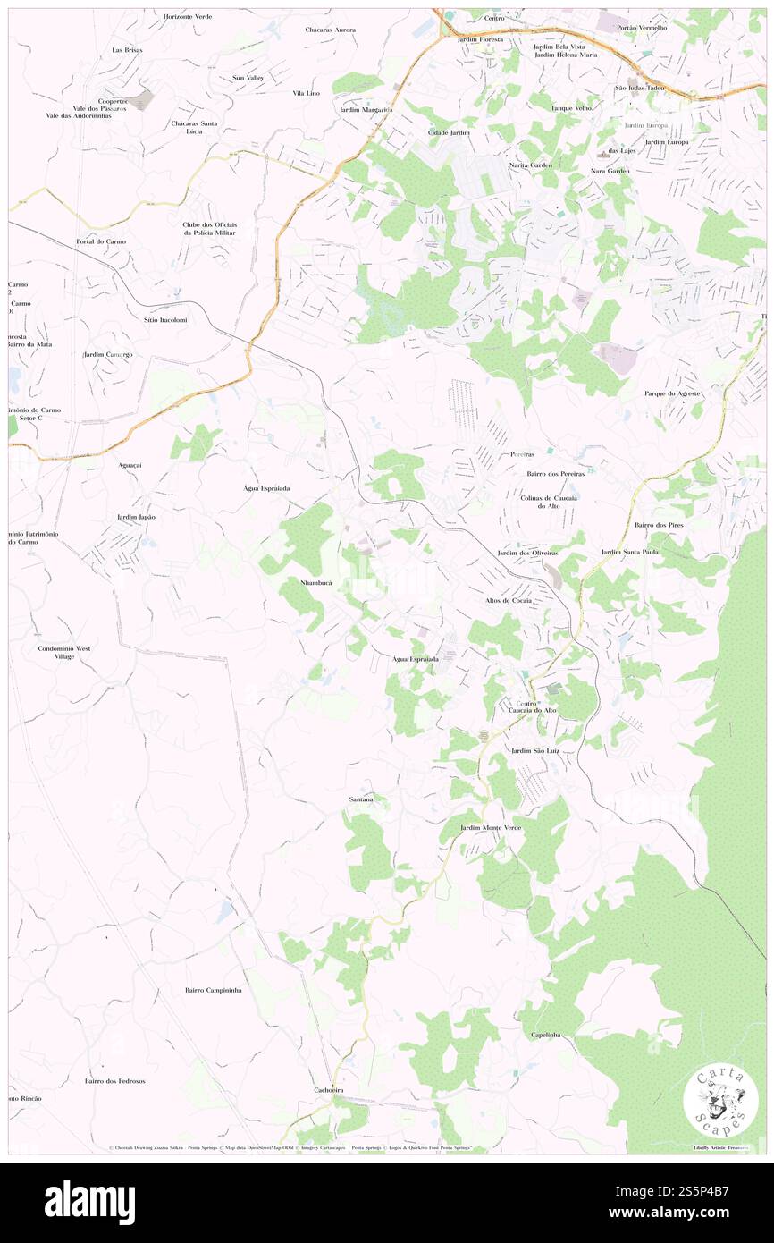 Capela de Sao Bento, Cotia, BR, Brésil, São Paulo, s 23 40' 20'', S 47 2' 26'', carte, Cartascapes carte publiée en 2024. Explorez Cartascapes, une carte qui révèle la diversité des paysages, des cultures et des écosystèmes de la Terre. Voyage à travers le temps et l'espace, découvrir l'interconnexion du passé, du présent et de l'avenir de notre planète. Banque D'Images