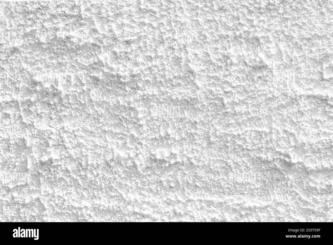 Texture de mur de ciment blanc avec motif naturel forme abstraite pierre de béton pour le fond Banque D'Images
