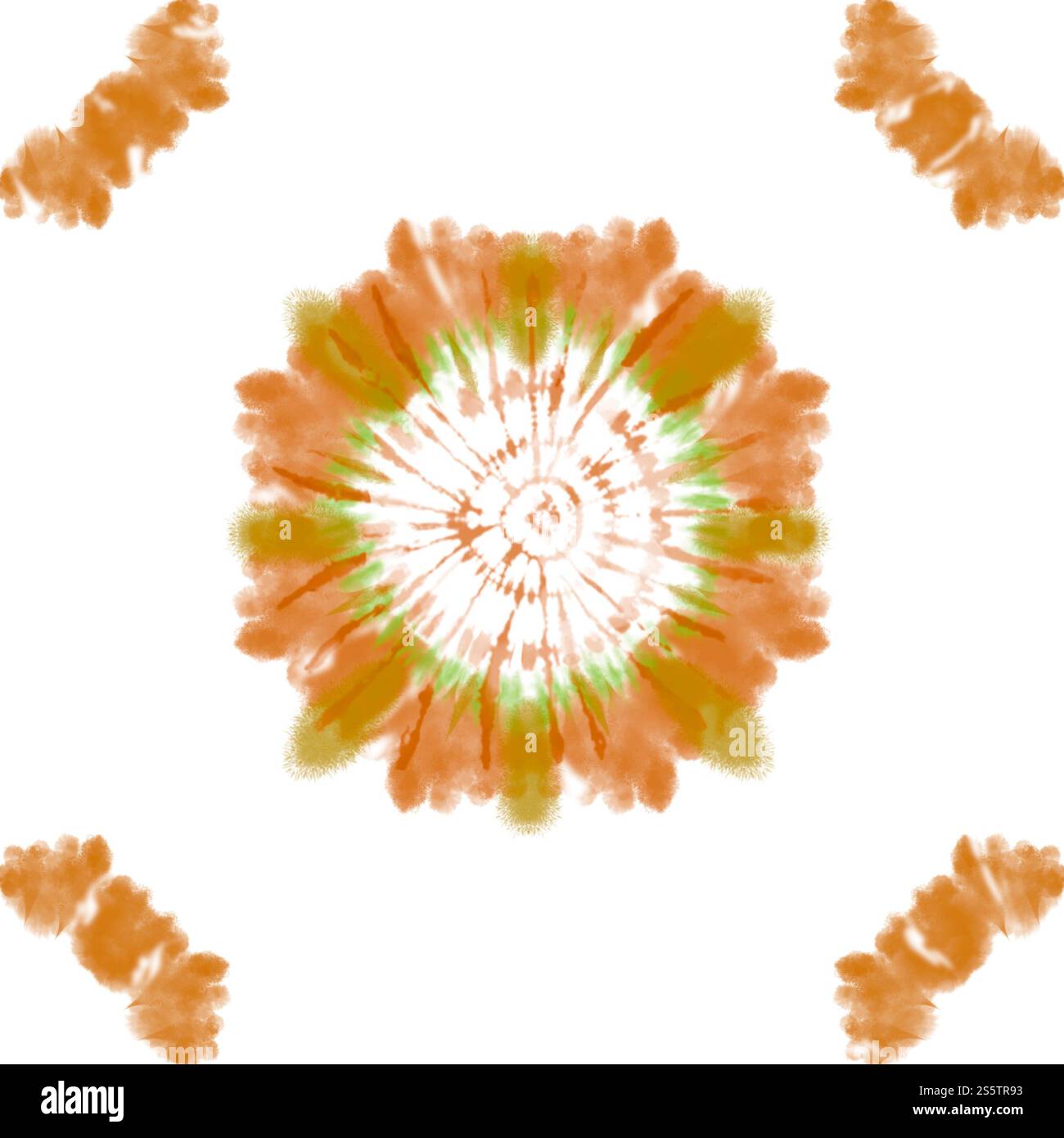 Tissu teinture par cravate à rayures motif encre arrière-plan bohème spirale. Hippie Dye Drawn Tiedye Swirl Shibori tie dye abstrait batik sans couture motif tendance Banque D'Images