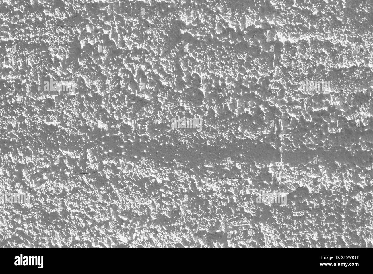 Texture de mur de ciment blanc avec motif naturel forme abstraite pierre de béton pour le fond Banque D'Images