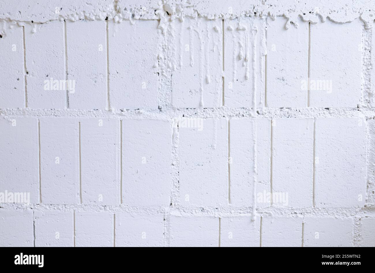 Texture de ciment de fond de mur de stuc blanc avec vieux motif de mur de béton gris pour le fond Banque D'Images